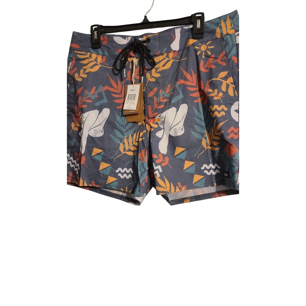 Vast Swim‎ Trunks Tropical Elements Size 36